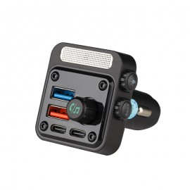 FM TRANSMITTER ΑΝΑΠΤΗΡΑ 12V ΜΕ BLUETOOTH OFT-4260BT ΦΟΡΤΙΣΤΗ USB TYPE-A + USB TYPE-C OSIO Φις Αναπτήρα americat.gr