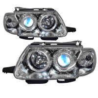 ΦΑΝΑΡΙΑ ΓΙΑ AUTO LINE Angel Eyes CITROEN SAXO 1996 (Χρώμιο) Citroen americat.gr