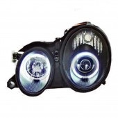 ΦΑΝΑΡΙΑ ΓΙΑ MERCEDES CLK W208 1997-2002 ANGELEYES ΚΑΙ CCFL BLACK DIEDERICHS Mercedes americat.gr