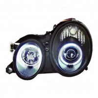 ΦΑΝΑΡΙΑ ΓΙΑ MERCEDES CLK W208 1997-2002 ANGELEYES ΚΑΙ CCFL BLACK DIEDERICHS Mercedes americat.gr