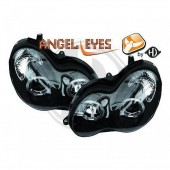 ΦΑΝΑΡΙΑ ΓΙΑ MERCEDES C-KLAS W203 07/2000+ ANGELEYES BLACK ΜΠΡΟΣΤΙΝΑ DIEDERICHS - 2 ΤΕΜ. Mercedes americat.gr