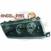 ΦΑΝΑΡΙΑ ΓΙΑ SKODA FABIA 1999-2007 ANGELEYES BLACK Skoda americat.gr