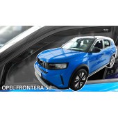 Heko - Ανεμοθραύστες για Opel Frontera 2024 > 5πορτο / SUV Ζευγάρι Αυτοκινήτου Από Εύκαμπτο Φιμέ Πλαστικό - 2 τεμ. (ΑΝΕΜ.25412) ΑΝΕΜΟΘΡΑΥΣΤΕΣ americat.gr