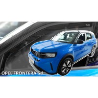 Heko - Ανεμοθραύστες για Opel Frontera 2024 > 5πορτο / SUV Ζευγάρι Αυτοκινήτου Από Εύκαμπτο Φιμέ Πλαστικό - 2 τεμ. (ΑΝΕΜ.25412) ΑΝΕΜΟΘΡΑΥΣΤΕΣ americat.gr