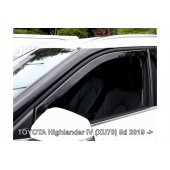 ΑΝΕΜΟΘΡΑΥΣΤΕΣ ΓΙΑ TOYOTA HIGHLANDER (XU70) 5D 2019+ ΑΥΤΟΚΙΝΗΤΟΥ ΑΠΟ ΕΥΚΑΜΠΤΟ ΦΙΜΕ ΠΛΑΣΤΙΚΟ HEKO - 2 ΤΕΜ. ΑΝΕΜΟΘΡΑΥΣΤΕΣ americat.gr