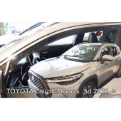 ΑΝΕΜΟΘΡΑΥΣΤΕΣ ΓΙΑ TOYOTA COROLLA CROSS 5D 2020+ ΖΕΥΓΑΡΙ ΑΠΟ ΕΥΚΑΜΠΤΟ ΦΙΜΕ ΠΛΑΣΤΙΚΟ HEKO - 2 ΤΕΜ. ΑΝΕΜΟΘΡΑΥΣΤΕΣ americat.gr