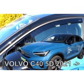 ΑΝΕΜΟΘΡΑΥΣΤΕΣ ΓΙΑ VOLVO C40 5D 2021+ ΣΕΤ ΑΥΤΟΚΙΝΗΤΟΥ ΑΠΟ ΕΥΚΑΜΠΤΟ ΦΙΜΕ ΠΛΑΣΤΙΚΟ HEKO - 4 ΤΕΜ. ΑΝΕΜΟΘΡΑΥΣΤΕΣ americat.gr