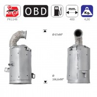 ΚΑΤΑΛΥΤΗΣ DIESEL CITROEN C3, DS3 / PEUGEOT 206+, 207, 208, 2008 1.4TD HDI DPF 1398cc 8HP-8HR-8HZ 2010-2015 Citroen americat.gr
