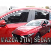ΑΝΕΜΟΘΡΑΥΣΤΕΣ ΓΙΑ MAZDA 3 4D 2019+ ΣΕΤ ΑΥΤΟΚΙΝΗΤΟΥ ΑΠΟ ΕΥΚΑΜΠΤΟ ΦΙΜΕ ΠΛΑΣΤΙΚΟ HEKO - 4 ΤΕΜ. ΑΝΕΜΟΘΡΑΥΣΤΕΣ americat.gr