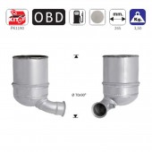 ΦΙΛΤΡΟ DPF ΚΟΡΔΙΕΡΙΤΗ CITROEN C3, DS3 / PEUGEOT 206+, 207, 208, 2008 1.4TD HDI 1398cc 8HP-8HR-8HZ 2009-2016 Φίλτρα Μικροσωματιδίων (DPF) americat.gr
