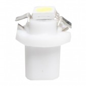 BAX 12V B8,5d 0,24W LED 1xSMD5050 ΛΕΥΚΟ BLISTER 2ΤΕΜ. M-TECH Χωρίς Κάλυκα americat.gr