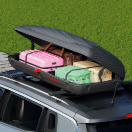 ArtPlast - Μπαγκαζιέρα Οροφής 400 lt Carbon με Διάσταση 169 x 79 x 37,5 cm σε Μαύρο/Ανάγλυφο χρώμα για Επιβατικά Αυτοκίνητα - 1 τεμ. (BA400/PA) 400 Λίτρα americat.gr