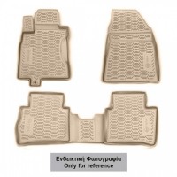 ΠΑΤΑΚΙΑ ΣΕ ΣΚΑΦΗ TPE ΛΑΣΤΙΧΟ ΓΙΑ LEXUS LX570 2012+ ΣΕ ΜΠΕΖ ΧΡΩΜΑ NOVLINE - 3 ΤΕΜ. Lexus americat.gr