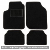 ΠΑΤΑΚΙΑ ΜΟΚΕΤΑ ΓΙΑ MERCEDES A-KLAS W168 1998-2004 (ΜΑΥΡΟ ΜΕ ΓΚΡΙ ΡΕΛΙ) - 4 ΤΕΜ. Mercedes americat.gr