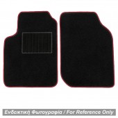 ΠΑΤΑΚΙΑ ΜΟΚΕΤΑ ΓΙΑ MERCEDES SMART 450 1998-2006 ΜΑΥΡΟ ΜΕ ΚΟΚΚΙΝΟ ΡΕΛΙ RACE AXION - 2 ΤΕΜ. Mercedes americat.gr