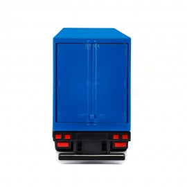 Lampa - Μινιατούρα νταλίκα Iveco S-Way με κοντέινερ 1:43 σε λευκό/μπλε χρώμα Burago - 1 τεμ. (BU31469) ΜΙΝΙΑΤΟΥΡΕΣ ΑΥΤΟΚΙΝΗΤΩΝ americat.gr