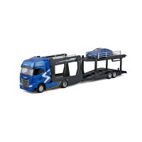 Lampa - Μινιατούρα νταλίκα Iveco S-Way με καρότσα αυτοκινήτων & Audi RS E-Tron 1:43 Burago - 1 τεμ. (L.BU31475) ΜΙΝΙΑΤΟΥΡΕΣ ΑΥΤΟΚΙΝΗΤΩΝ americat.gr