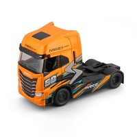 Lampa - Μινιατούρα νταλίκα Iveco S-Way 1:43 σε πορτοκαλί/μαύρο χρώμα Burago - 1 τεμ. (L.BU32208) ΜΙΝΙΑΤΟΥΡΕΣ ΑΥΤΟΚΙΝΗΤΩΝ americat.gr