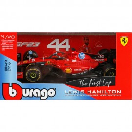 ΜΙΝΙΑΤΟΥΡΑ ΜΟΝΟΘΕΣΙΟ F1 FERRARI HAMILTON 1:43 BURAGO LAMPA 1ΤΕΜ. Μινιατούρες americat.gr