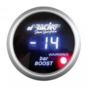 ΜΠΑΡΟΜΕΤΡΟ ΨΗΦΙΑΚΟ 58mm (ΜΠΛΕ ΦΩΤΙΣΜΟΣ/WARNING LED ΣΤΑ 3 BAR/ΑΙΣΘΗΤΗΡΕΣ ΜΑΥΡΟ ΚΑΝΤΡΑΝ/ΑΣΗΜΙ ΠΛΑΙΣΙΟ) Μπαρόμετρα americat.gr