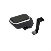 ΤΕΜΠΕΛΗΣ ΜΑΥΡΟΣ / ΑΣΗΜΙ ΜΕ ΜΕΤΑΛΛΙΚΗ ΒΑΣΗ (5600-K1+KLC-UNV-GR) ΓΙΑ DACIA DOKKER 2010+ S-Dizayn - 2 Τεμ. Μαρκέ τεμπέληδες S-Dizayn americat.gr