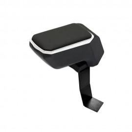 ΤΕΜΠΕΛΗΣ ΜΑΥΡΟΣ / ΑΣΗΜΙ ΜΕ ΜΕΤΑΛΛΙΚΗ ΒΑΣΗ (5600-K1+KLC-UNV-GR) ΓΙΑ DACIA DOKKER 2010+ S-Dizayn - 2 Τεμ. Μαρκέ τεμπέληδες S-Dizayn americat.gr