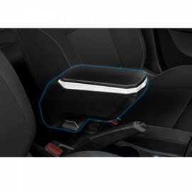 ΤΕΜΠΕΛΗΣ ΜΑΥΡΟΣ / ΑΣΗΜΙ ΜΕ ΜΕΤΑΛΛΙΚΗ ΒΑΣΗ (5605-K1+KLC-UNV-GR) ΓΙΑ DACIA SANDERO 2008-2020 S-Dizayn - 2 Τεμ. americat.gr