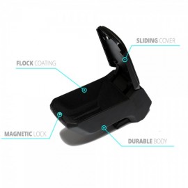 ΤΕΜΠΕΛΗΣ ΜΑΥΡΟΣ ΜΕ ΠΛΑΣΤΙΚΗ ΜΑΥΡΗ ΒΑΣΗ (5807-K11_A+KLC-UNV-SY) ΓΙΑ HYUNDAI i20 2013-2018 S-Dizayn - 2 Τεμ. americat.gr