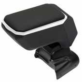 ΤΕΜΠΕΛΗΣ ΜΑΥΡΟΣ / ΑΣΗΜΙ ΜΕ ΠΛΑΣΤΙΚΗ ΜΑΥΡΗ ΒΑΣΗ (5807-K11_A+KLC-UNV-GR) ΓΙΑ HYUNDAI i20 2013-2018 S-DIZAYN 2 TEM. americat.gr