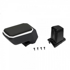 ΤΕΜΠΕΛΗΣ ΜΑΥΡΟΣ /ΑΣΗΜΙ ΜΕ ΠΛΑΣΤΙΚΗ ΜΑΥΡΗ ΒΑΣΗ ΓΙΑ FORD FIESTA 2008-2017 (KLC-VD-ADP-5907+KLC-UNV-GR) S-Dizayn - 2 Τεμ. americat.gr