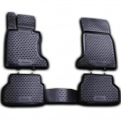 ΠΑΤΑΚΙΑ ΣΕ ΣΚΑΦΗ TPE ΛΑΣΤΙΧΟ ΓΙΑ BMW ΣΕΙΡΑ 5 SEDAN 2002-2009 (ΜΑΥΡΟ) - 4 ΤΕΜ. BMW americat.gr