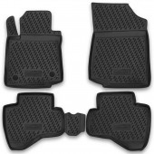 ΠΑΤΑΚΙ ΣΚΑΦΗ ΠΟΡΤ ΜΠΑΓΚΑΖ ΓΙΑ ΠΑΤΑΚΙΑ ΣΕ ΣΚΑΦΗ TPE ΛΑΣΤΙΧΟ ΓΙΑ CITROEN C1 11/2005-2014 ΣΕ ΜΑΥΡΟ ΧΡΩΜΑ NOVLINE - 4 ΤΕΜ. Citroen americat.gr