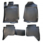 ΠΑΤΑΚΙΑ ΣΕ ΣΚΑΦΗ TPE ΛΑΣΤΙΧΟ ΓΙΑ FORD RANGER 4D 2011+ ΣΕ ΜΑΥΡΟ ΧΡΩΜΑ NOVLINE - 4 ΤΕΜ. Ford americat.gr