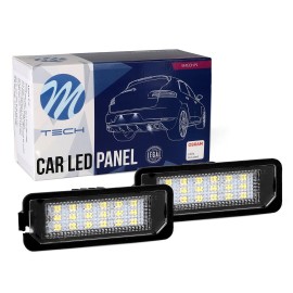 ΦΩΤΑ ΠΙΝΑΚΙΔΑΣ LED VW / SEAT / PORSCHE MTECH - 2 ΤΜΧ. Μαρκέ americat.gr
