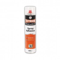 ΚΟΛΛΑ ΣΕ ΣΠΡΕΙ TETRION SPRAY ADHESIVE 400ml Χρωματιστά Spray americat.gr