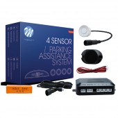 ΣΥΣΤΗΜΑ ΠΑΡΚΑΡΙΣΜΑΤΟΣ ΜΕ 4 ΔΙΑΙΡΟΥΜΕΝΟΥΣ ΑΙΣΘΗΤΗΡΕΣ (ΛΕΥΚΟ ΧΡΩΜΑ) ΚΑΙ BUZZER (MONO HXO) Αισθητήρες παρκαρίσματος οπισθοπορείας και εμπρός americat.gr