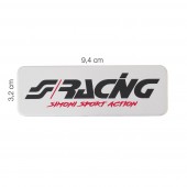 ΜΕΤΑΛΛΙΚΟ ΑΥΤΟΚΟΛΛΗΤΟ LOGO ''SIMONI RACING'' ΑΛΟΥΜΙΝΙΟΥ 94x32mm SIMONI RACING - 1ΤΕΜ. Αυτοκόλλητα Διακοσμητικά americat.gr