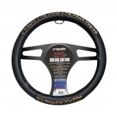 ΚΑΛΥΜΜΑ ΤΙΜΟΝΙΟΥ LEOPARD ΟΙΚΟΛΟΓΙΚΟ ΔΕΡΜΑ ΜΑΥΡΟ (M) 37-39cm SIMONI RACING - 1 TE Διάμετρος 37-39 cm americat.gr