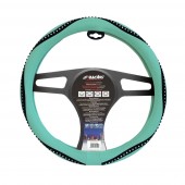 ΚΑΛΥΜΜΑ ΤΙΜΟΝΙΟΥ SNAPPY TIFFANY ΠΡΑΣΙΝΟ/ΜΑΥΡΟ ΜΕ ΣΤΡΑΣ ΟΙΚΟΛΟΓΙΚΟ ΔΕΡΜΑ (M) 37-39cm SIMONI RACING - 1 TEM. Διάμετρος 37-39 cm americat.gr