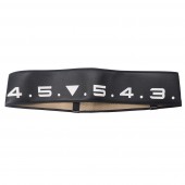 ΚΑΛΥΜΜΑ ΤΙΜΟΝΙΟΥ SOFT BLACK CLOCK (ΑΡΙΘΜΟΙ) ΟΙΚΟΛΟΓΙΚΟ ΔΕΡΜΑ 37>39cm/ 9cm SIMONI RACING - 1 TEM. Διάμετρος 37-39 cm americat.gr