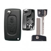 CITROEN C3 / C4 / ΑΝΑΔΙΠΛΟΥΜΕΝΟ ΑΝΤΑΛΛ.ΚΛΕΙΔΙ ΜΕ ΚΑΛΥΜΜΑ 2 ΚΟΥΜΠΙΩΝ ΛΑΜΑ HU83 (ΜΕ ΥΠΟΣΤΗΡΙΞΗ ΜΠΑΤΑΡ.) (ΧΩΡΙΣ ΚΛΕΙΔΙ) DGA - 1 ΤΕΜ. ΑΝΤΑΛΛΑΚΤΙΚΑ ΚΛΕΙΔΙΑ ΜΑΡΚΕ americat.gr