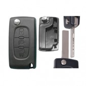 CITROEN ΑΝΑΔΙΠΛΟΥΜΕΝΟ ΑΝΤΑΛΛΑΚΤΙΚΟ ΚΛΕΙΔΙ ΜΕ ΚΑΛΥΜΜΑ 2 ΚΟΥΜΠΙΩΝ ΛΑΜΑ HU83 (ΧΩΡΙΣ ΚΛΕΙΔΙ) DGA - 1 ΤΕΜ. ΑΝΤΑΛΛΑΚΤΙΚΑ ΚΛΕΙΔΙΑ ΜΑΡΚΕ americat.gr