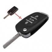 CITROEN ΑΝΑΔΙΠΛΟΥΜΕΝΟ ΑΝΤΑΛΛΑΚΤΙΚΟ ΚΛΕΙΔΙ ΜΕ ΚΑΛΥΜΜΑ 3 ΚΟΥΜΠΙΩΝ ΛΑΜΑ HU83 (ΧΩΡΙΣ ΚΛΕΙΔΙ) DGA - 1 ΤΕΜ. ΑΝΤΑΛΛΑΚΤΙΚΑ ΚΛΕΙΔΙΑ ΜΑΡΚΕ americat.gr