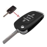 CITROEN ΑΝΑΔΙΠΛΟΥΜΕΝΟ ΑΝΤΑΛΛΑΚΤΙΚΟ ΚΛΕΙΔΙ ΜΕ ΚΑΛΥΜΜΑ 3 ΚΟΥΜΠΙΩΝ ΛΑΜΑ HU83 (ΧΩΡΙΣ ΚΛΕΙΔΙ) DGA - 1 ΤΕΜ. ΑΝΤΑΛΛΑΚΤΙΚΑ ΚΛΕΙΔΙΑ ΜΑΡΚΕ americat.gr