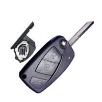 FIAT ΑΝΑΔΙΠΛΟΥΜΕΝΟ ΑΝΤΑΛΛΑΚΤΙΚΟ ΚΛΕΙΔΙ ΜΕ ΚΑΛΥΜΜΑ 3 ΚΟΥΜΠΙΩΝ DGA - 1 ΤΕΜ. ΑΝΤΑΛΛΑΚΤΙΚΑ ΚΛΕΙΔΙΑ ΜΑΡΚΕ americat.gr