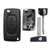 PEUGEOT ΑΝΑΔΙΠΛΟΥΜΕΝΟ ΑΝΤΑΛΛΑΚΤΙΚΟ ΚΛΕΙΔΙ ΜΕ ΚΑΛΥΜΜΑ 3 ΚΟΥΜΠΙΩΝ / ΛΑΜΑ VA2 (ΜΕ ΥΠΟΣΤΗΡΙΞΗ ΜΠΑΤΑΡΙΑΣ) DGA - 1 ΤΕΜ. ΑΝΤΑΛΛΑΚΤΙΚΑ ΚΛΕΙΔΙΑ ΜΑΡΚΕ americat.gr