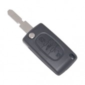 PEUGEOT ΑΝΑΔΙΠΛΟΥΜΕΝΟ ΑΝΤΑΛΛΑΚΤΙΚΟ ΚΛΕΙΔΙ ΜΕ ΚΑΛΥΜΜΑ 3 ΚΟΥΜΠΙΩΝ / ΛΑΜΑ HU83 (ΧΩΡΙΣ ΥΠΟΣΤΗΡΙΞΗ ΜΠΑΤΑΡ.) DGA - 1 ΤΕΜ. ΑΝΤΑΛΛΑΚΤΙΚΑ ΚΛΕΙΔΙΑ ΜΑΡΚΕ americat.gr