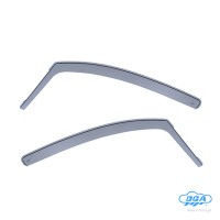 DGA - Ανεμοθραύστες Εμπρός Τύπου Φιμέ Για Chevrolet / Daewoo Matiz (M200) 2005-2010 5πορτο Υλικό Πλαστικό - 2 τεμ. (ANEM.DGA06511) ΑΝΕΜΟΘΡΑΥΣΤΕΣ americat.gr