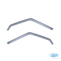 DGA - Ανεμοθραύστες Εμπρός Παραθύρων τύπου Φιμέ για Hyundai Grace / H100 / Porter 1993-1997 3πορτο / 4πορτο / 5πορτο υλικό Plexiglass - 2 τεμ. (DGA09004) ΑΝΕΜΟΘΡΑΥΣΤΕΣ americat.gr