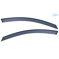 DGA - Ανεμοθραύστες Εμπρός Παραθύρων τύπου Φιμέ για Audi Q4 E-Tron (F4) 2021> 5πορτο υλικό Plexiglass Αυτοκόλλητοι Εξωτερικοί - 2 τεμ. (DGA102027) ΑΝΕΜΟΘΡΑΥΣΤΕΣ americat.gr